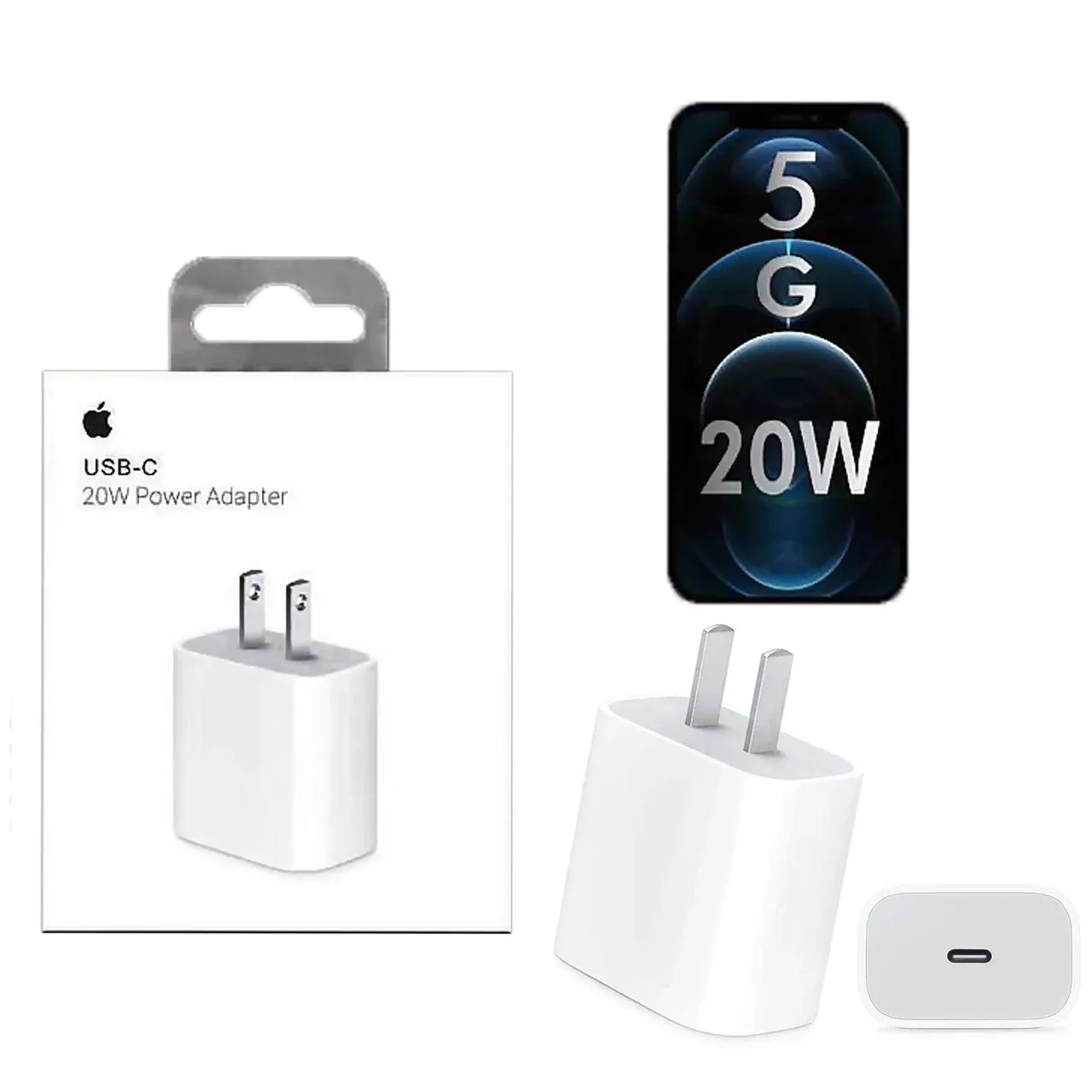 iphone USB-C 20W Power Adapter (Charger)